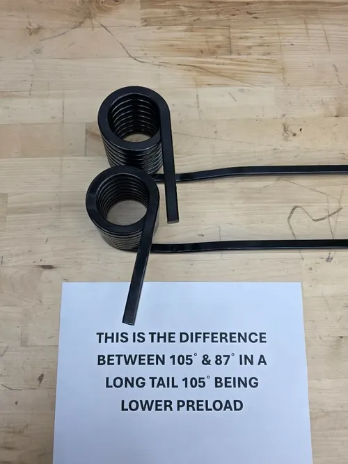 105° vs 87°